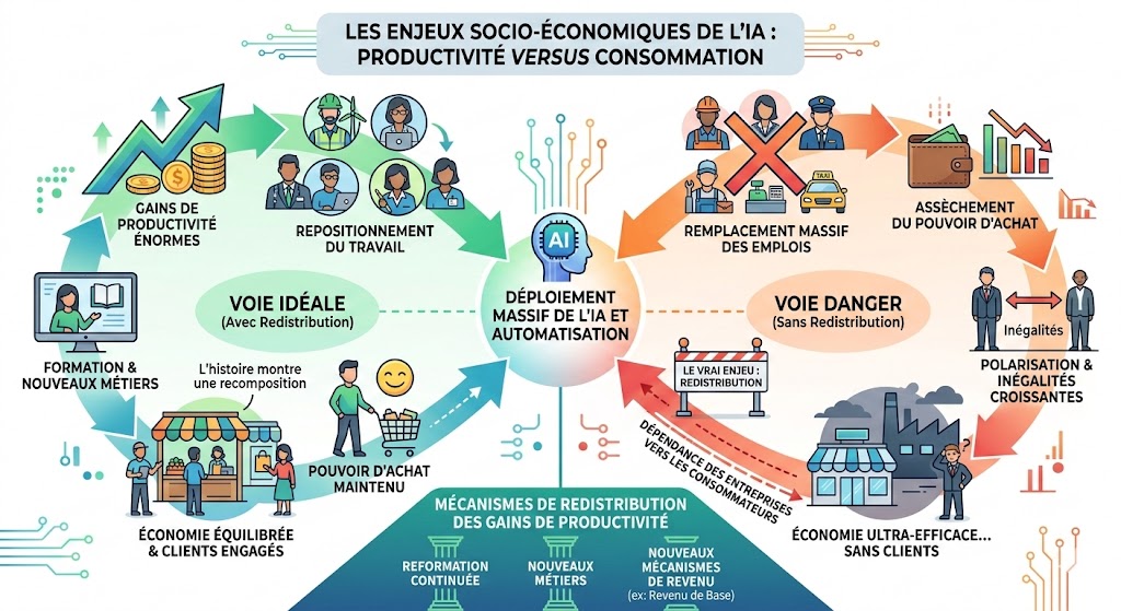 Lire la suite à propos de l’article IA, emplois et consommateurs : le paradoxe de l’automatisation totale